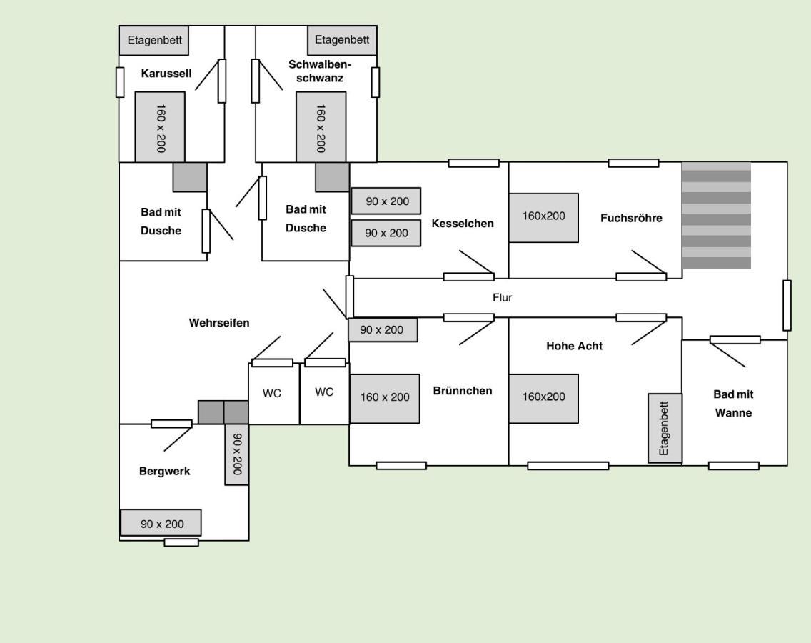 Ferienhaus Backesgarten Fuer 22 Personen Neichen Экстерьер фото